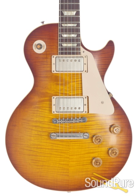Gibson '59 Reissue R9 Les Paul Ice Tea Burst #941544 - Used — image 1