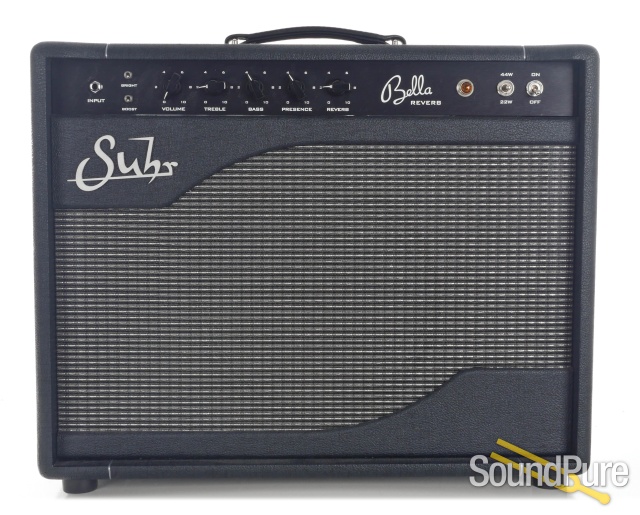 Suhr Bella Reverb 1x12 Combo Guitar Amplifier, Black - Used — image 1