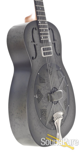 National NRP B Deluxe 14 Fret Reso-Phonic Guitar #22449 — image 7