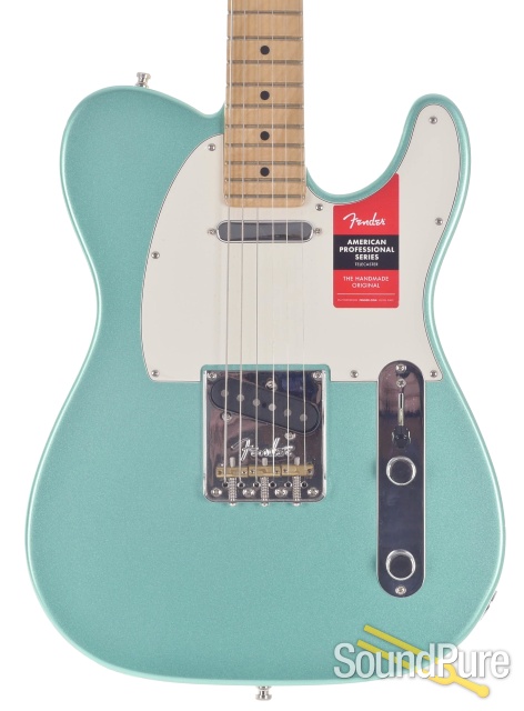 Fender American Pro Tele Mystic Seafoam #US16085806 - Used — image 1