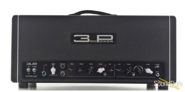 3rd Power Amplification Kitchen Sink 40W Amp Head, Black — image 1