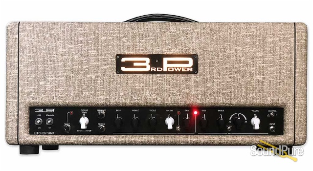 3rd Power Amplification Kitchen Sink 40W Amp Head, Fawn — image 1