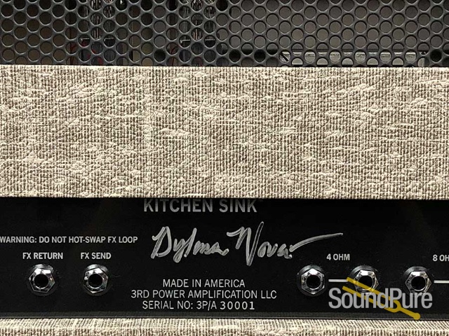 3rd Power Amplification Kitchen Sink 40W Amp Head, Fawn — image 4