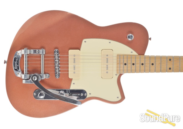 Reverend Charger 290 LE Metallic Copper Fire - Used — image 5