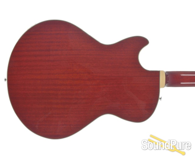 Comins GCS-1 Tangerine Burst Semi-Hollow Electric #112235 — image 3