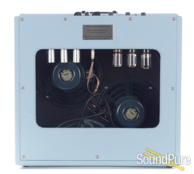 Dirty Girl Coronado 2x10 Combo Amp, Baby Blue - Used — image 3