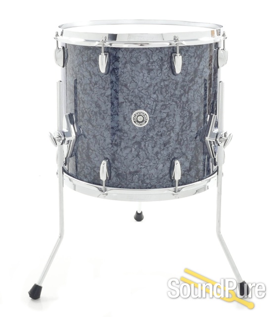Gretsch 4pc Brooklyn Drum Set - Deep Marine Black Pearl — image 3