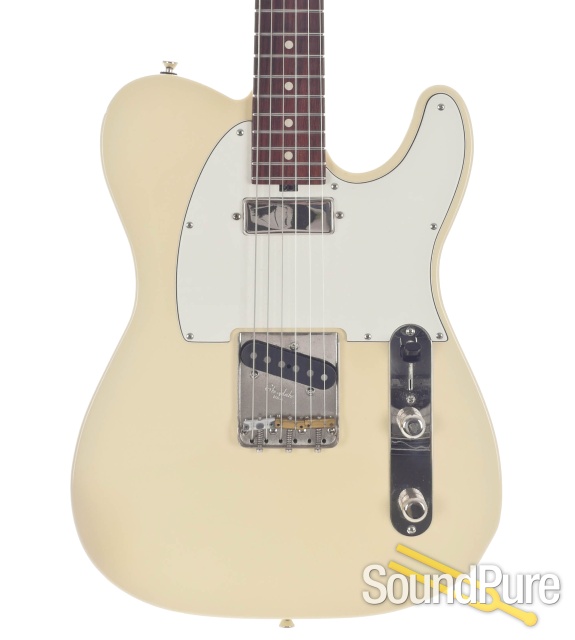 Michael Tuttle Tuned T Vintage White Electric #108 - Used — image 1