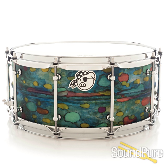 Pork Pie 6.5x14 Seamless Aluminum Snare Drum — image 1