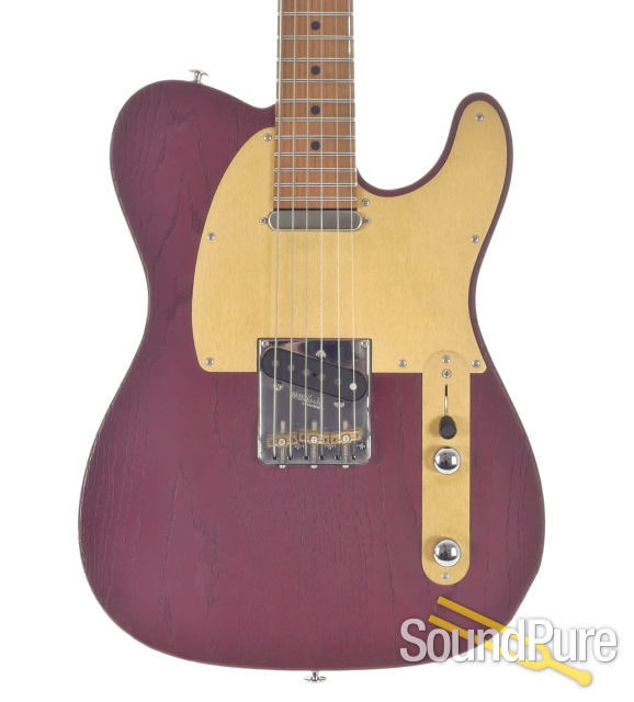 Suhr Andy Wood Modern T Red Electric Guitar #JS2A9W - Used — image 1