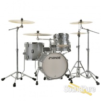 Sonor 4pc AQ2 Martini Drum Set - Titanium Quartz