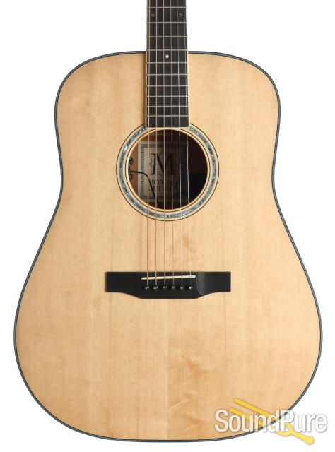 Morgan Guitar Sitka/Mahogany DM Dreadnought #2450 - Used — image 1