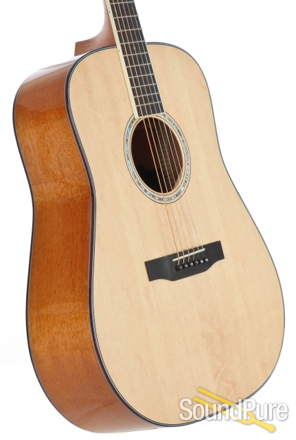 Morgan Guitar Sitka/Mahogany DM Dreadnought #2450 - Used — image 9