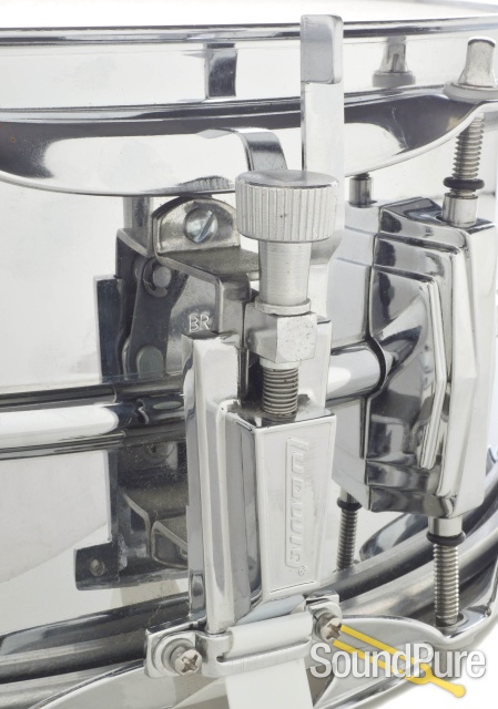 Ludwig 5x14 Chrome over Brass Edition Supraphonic Snare Drum — image 6