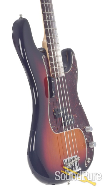 Fender American Standard Precision Bass Sunburst  - Used — image 5