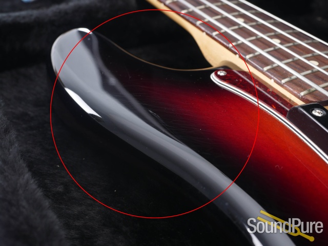 Fender American Standard Precision Bass Sunburst  - Used — image 6