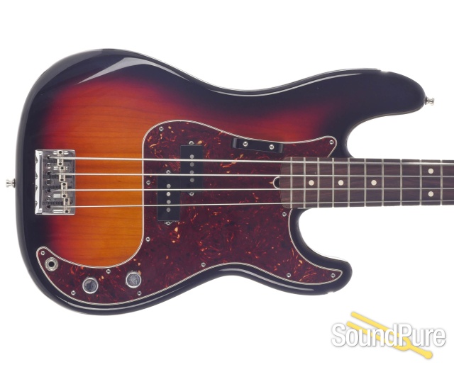 Fender American Standard Precision Bass Sunburst  - Used — image 10