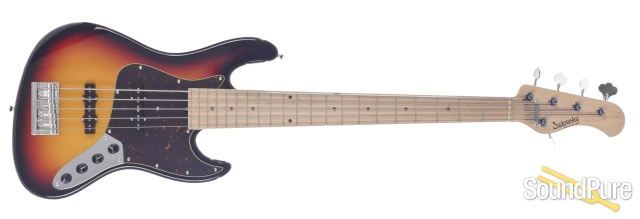 Sadowsky MV5 3 Tone Burst 5-String Electric Bass #M10371 — image 8