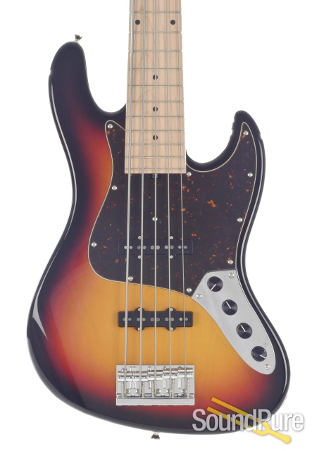 Sadowsky MV5 3 Tone Burst 5-String Electric Bass #M10371 — image 1