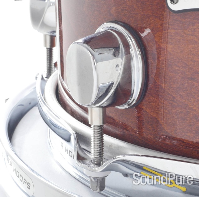 Mapex 4pc Saturn III Drum Set - Natural Walnut — image 10