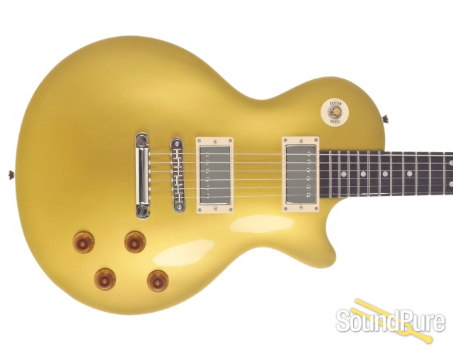 Michael Tuttle Carve Top Standard Gold Top Electric #14 — image 4