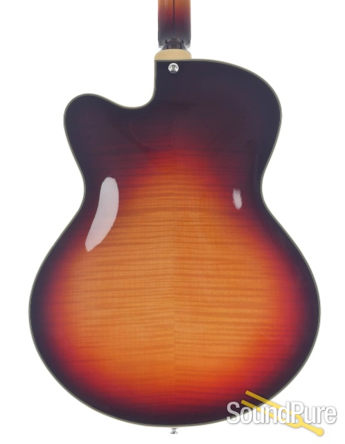 Comins GCS-16-2 Autumn Burst Archtop Guitar #218006 — image 3