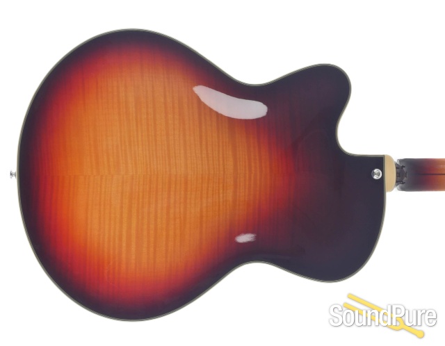 Comins GCS-16-2 Autumn Burst Archtop Guitar #218006 — image 4