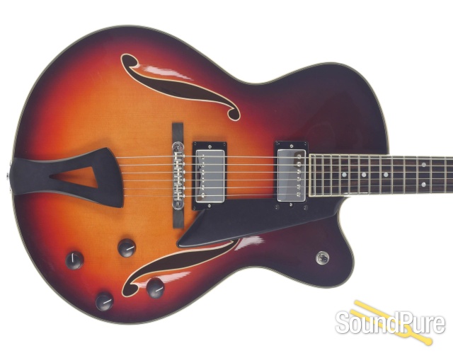 Comins GCS-16-2 Autumn Burst Archtop Guitar #218006 — image 5