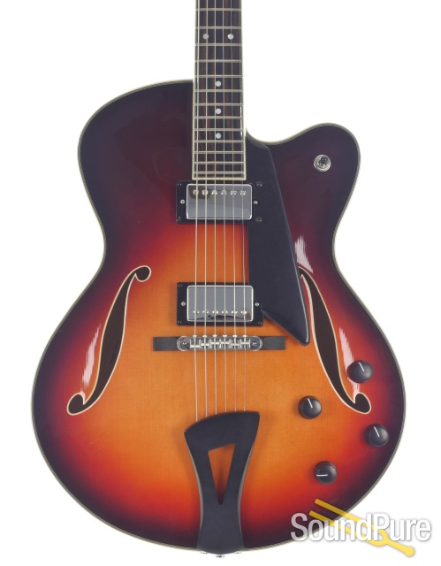 Comins GCS-16-2 Autumn Burst Archtop Guitar #218006 — image 1