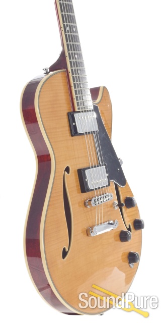 Comins GCS-1 Blonde Semi-Hollow Electric #112236 — image 7