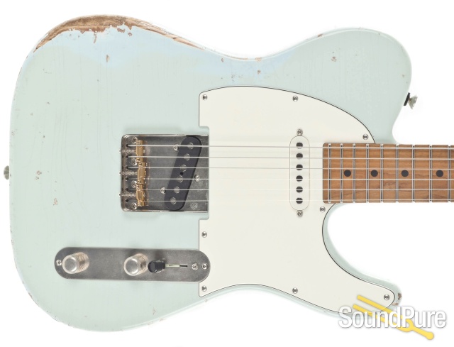 Anderson T Icon In-Distress Sonic Blue #1-17-18N - Used — image 8