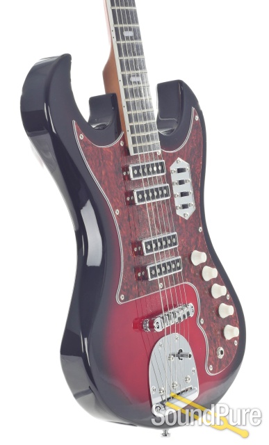 Eastwood SD-40 Hound Dog Redburst Electric #1703316 - Used — image 4
