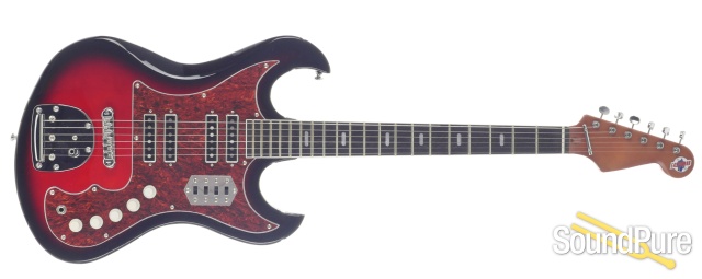 Eastwood SD-40 Hound Dog Redburst Electric #1703316 - Used — image 5
