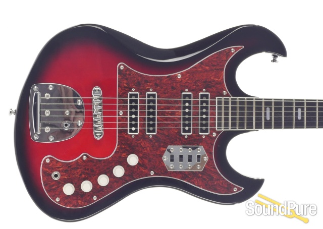 Eastwood SD-40 Hound Dog Redburst Electric #1703316 - Used — image 9