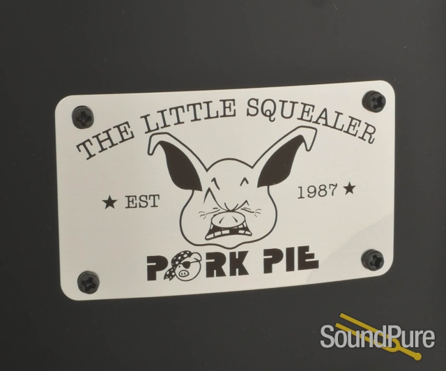 Pork Pie 7x12 Little Squealer Snare Drum-Flat Black — image 4