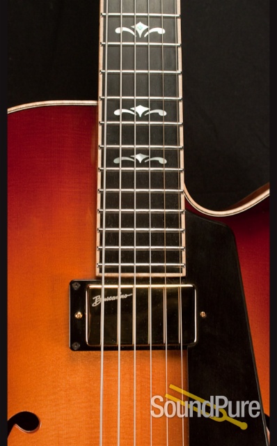 Buscarino Electric Virtuoso KM0892605 - MINT! Archtop Guitar — image 5
