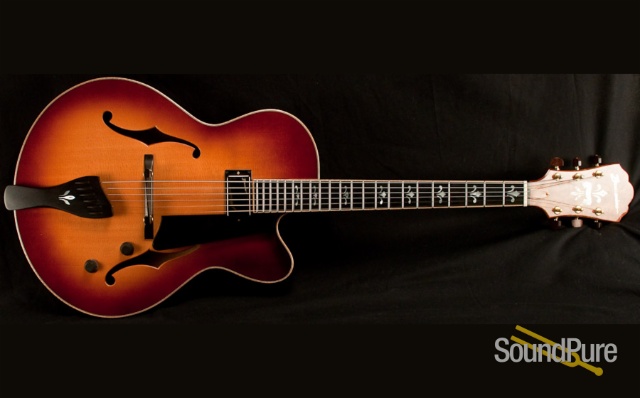 Buscarino Electric Virtuoso KM0892605 - MINT! Archtop Guitar — image 8