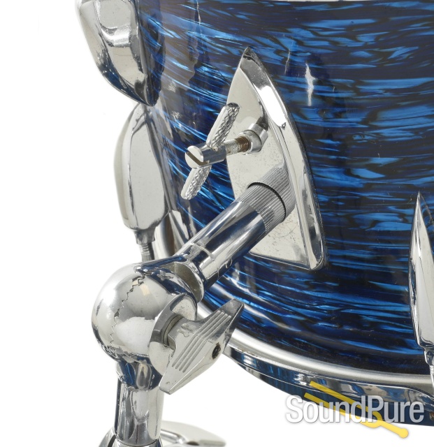 Sonor 3pc Vintage Teardrop Drum Set - Blue Onyx — image 5