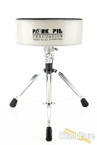 Pork Pie Percussion Round Drum Throne-Silver Sparkle/Black Pork Pie Percussion Round Drum Throne-Silver Sparkle/Black