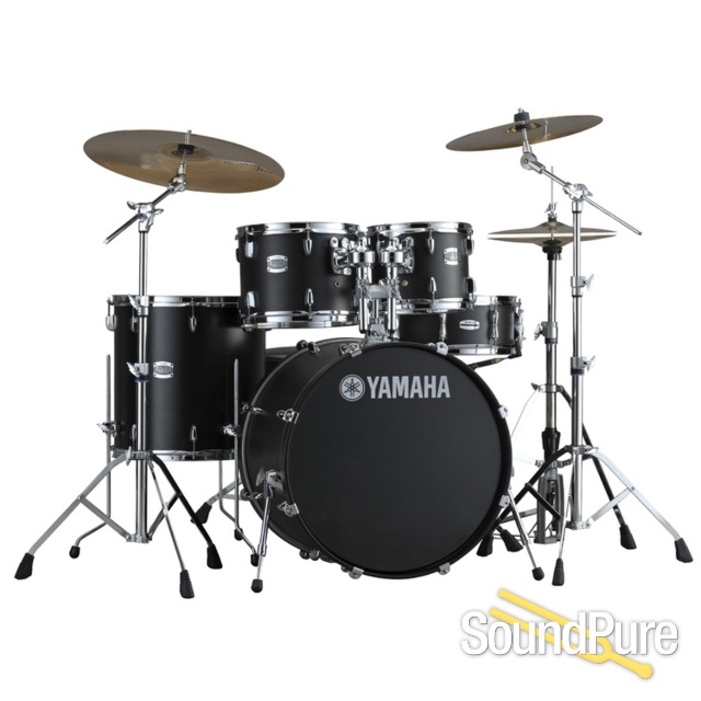Yamaha 5pc Stage Custom Drum Set W/ 780 Hardware Raven Black
