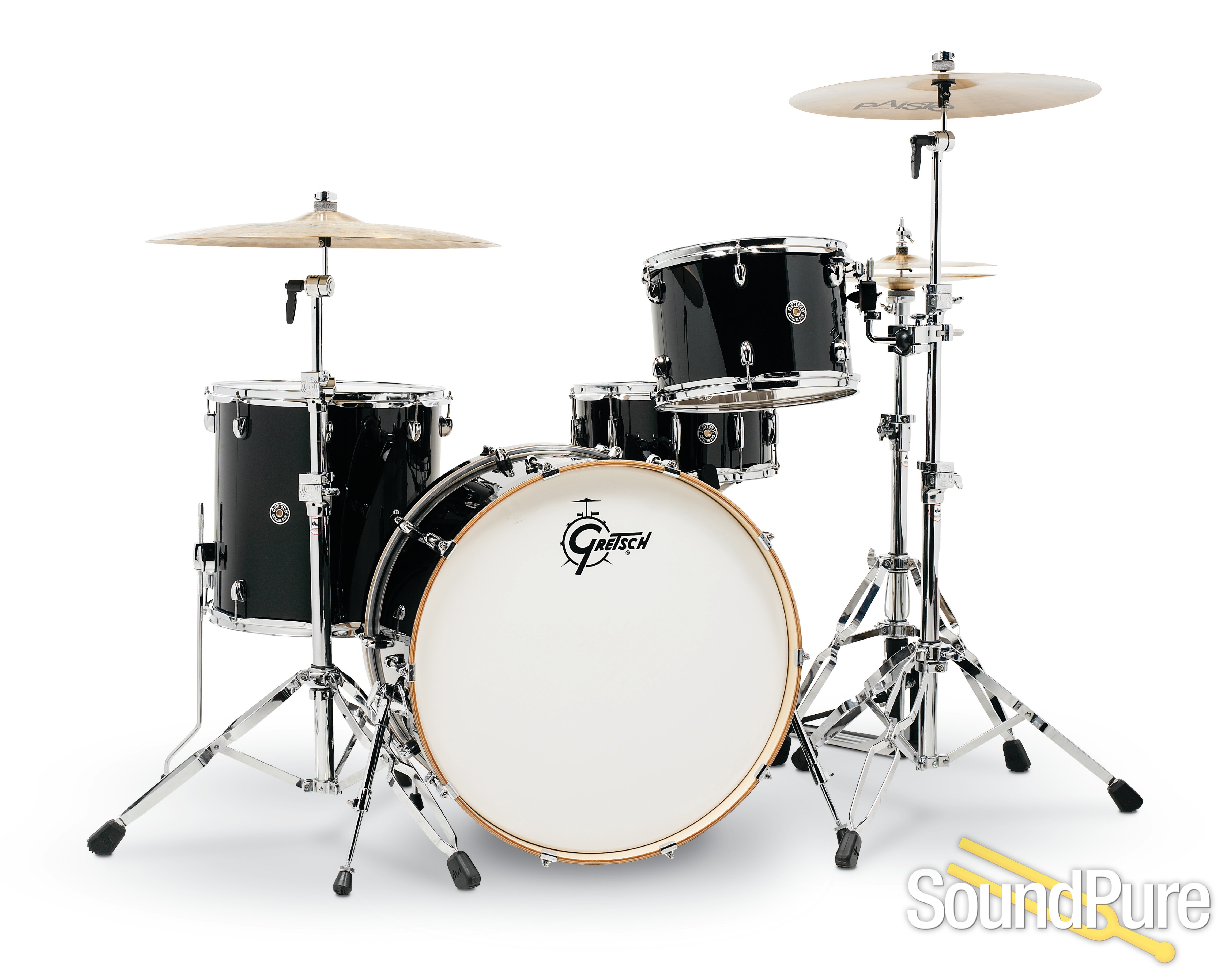 Gretsch 4pc Catalina Club Rock Drum SetPiano Black