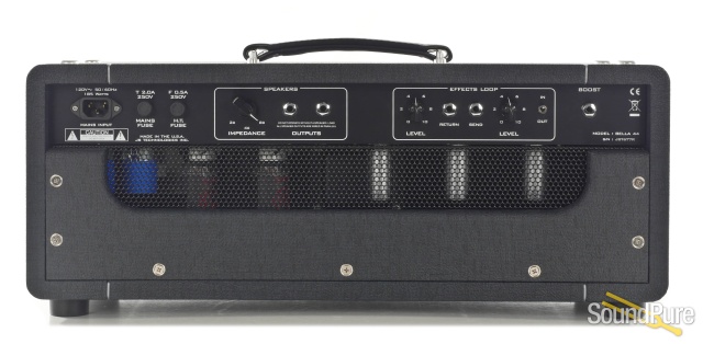 Suhr Bella Nonreverb Head, Mahogany Front - Used — image 3