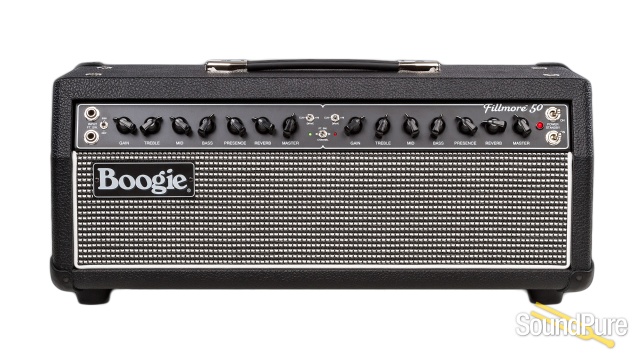 Mesa Boogie Fillmore 50 Head, Black Bronco/Tinsel Jute — image 1