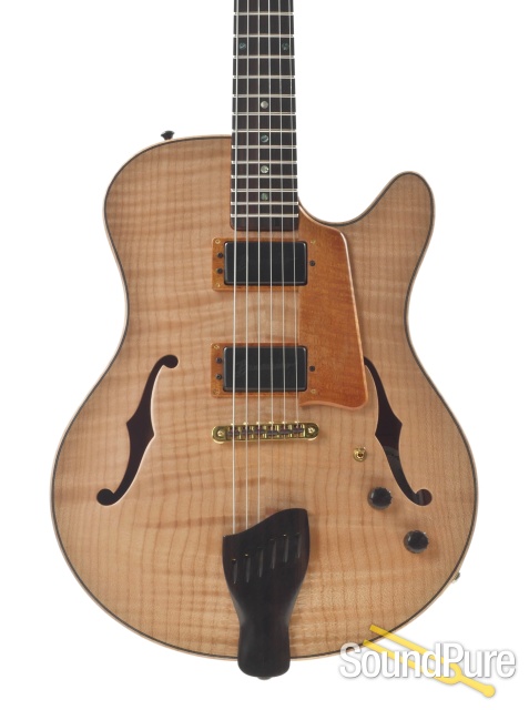 Buscarino Starlight Flame Maple Archtop Guitar #SP09122718 — image 1