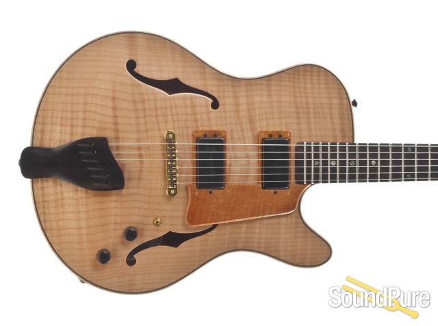 Buscarino Starlight Flame Maple Archtop Guitar #SP09122718 — image 4