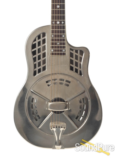 National ResoRocket Steel Cutaway w/ Slimline Pickup - Used — image 1