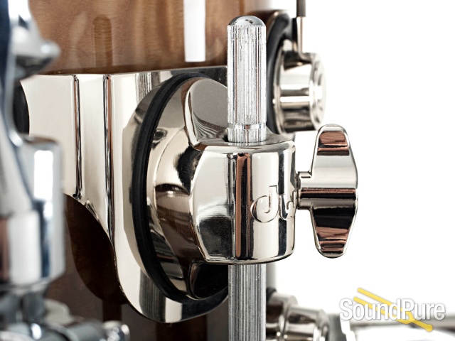 DW 5pc Collectors Exotic Series Drum Set-Tamo Ash-Black Fade — image 8