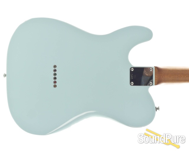Michael Tuttle Tuned T Sonic Blue Electric Guitar #345 — image 4