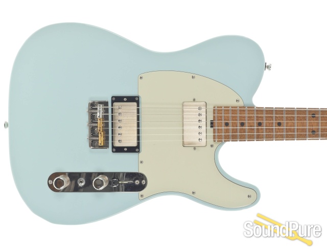 Michael Tuttle Tuned T Sonic Blue Electric Guitar #345 — image 5