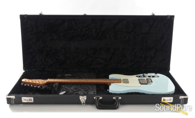 Michael Tuttle Tuned T Sonic Blue Electric Guitar #345 — image 6